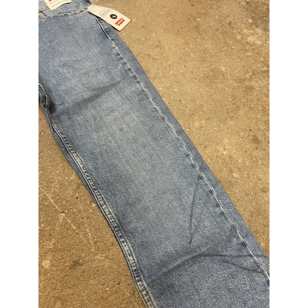 NWT LEVI'S 511 Flex Light Blue Stretch Slim Fit‎ Denim Men's Jeans 28W x 32L